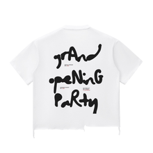 Load image into Gallery viewer, Expensive Exhibit Snow Wash Raw-Hem Boxy T-shirt