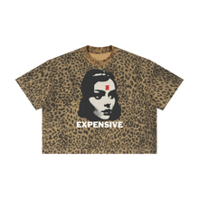 Load image into Gallery viewer, Unisex Expensive Exhibit Leopard Print Boxy T-Shirt