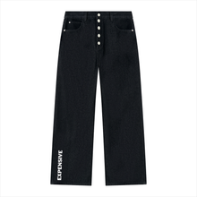 Load image into Gallery viewer, Men's Expensive Vintage Wash Wide Leg Denim Jeans