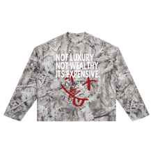 Load image into Gallery viewer, Expensive Exhibit Unisex Tree Camo Waffle T-Shirt
