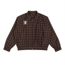 Load image into Gallery viewer, Expensive Exhibit Unisex Plaid Full-Zip Track Jacket
