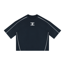 Load image into Gallery viewer, Expensive Exhibit Unisex Heavyweight Boxy Piping T-Shirt
