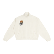 Load image into Gallery viewer, Exhibit “E” Unisex Striped Full-Zip Track Jacket
