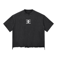 Load image into Gallery viewer, Expensive Exhibit Snow Wash Raw-Hem Boxy T-shirt
