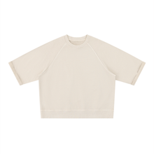 Load image into Gallery viewer, Unisex Vintage Wash Boxy Short Sleeve Sweatshirt
