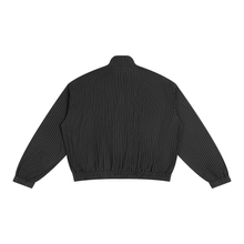 Load image into Gallery viewer, Exhibit “E” Unisex Striped Full-Zip Track Jacket
