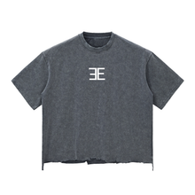 Load image into Gallery viewer, Expensive Exhibit Snow Wash Raw-Hem Boxy T-shirt
